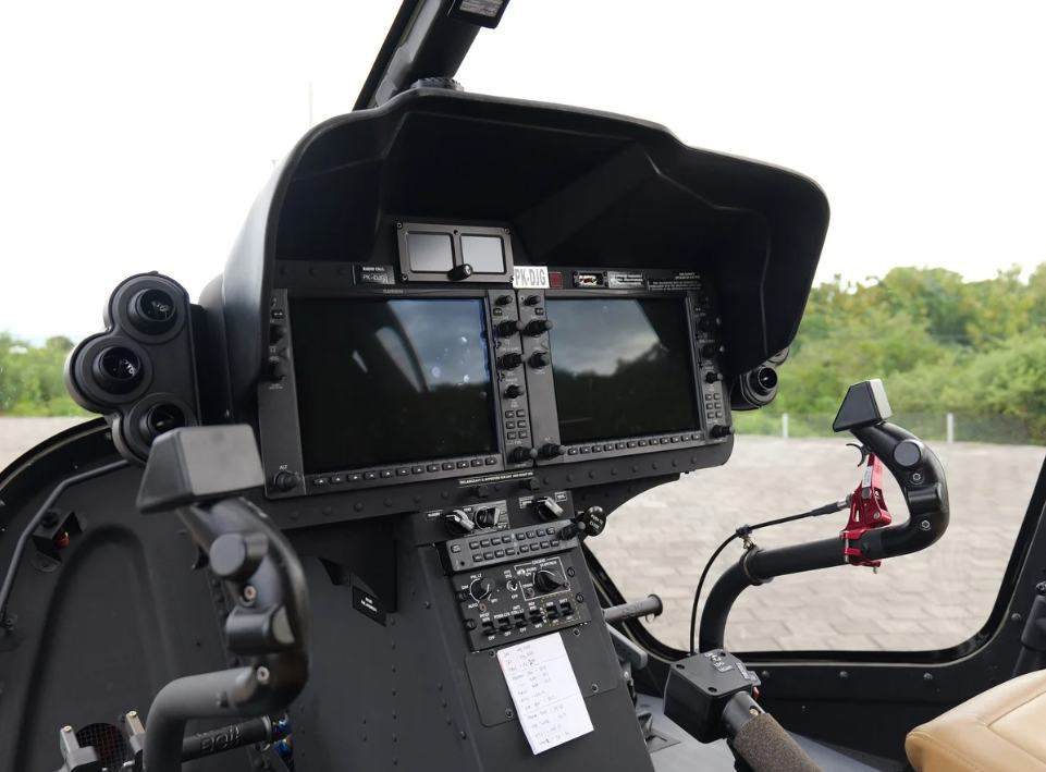 Bell 505 glass cockpit avionics